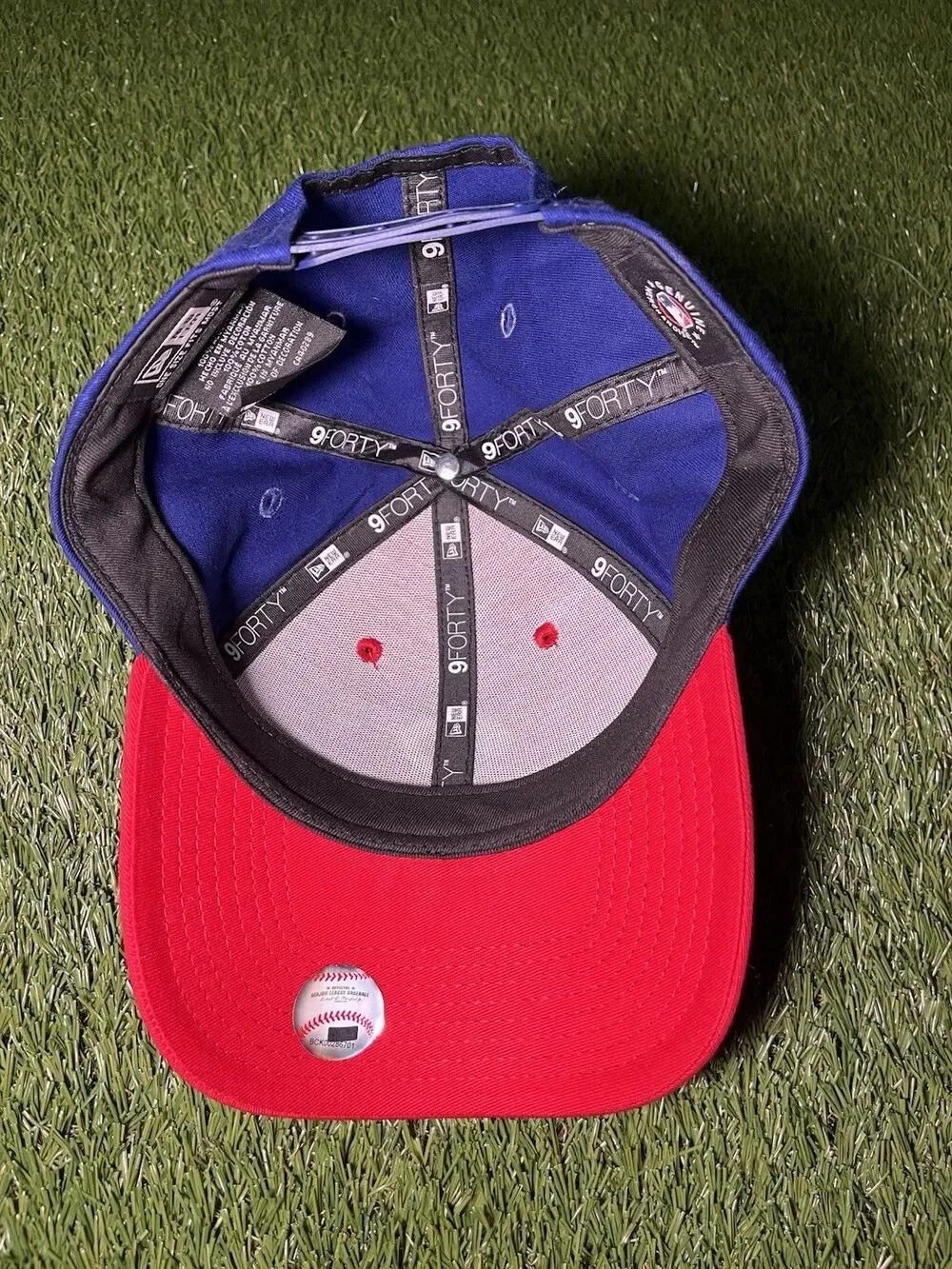 New Era Philadelphia Phillies Red/Blue 9FORTY Cap MLB Baseball One Size